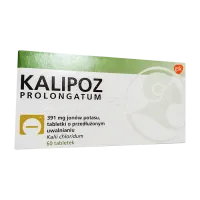 Фото Калипоз пролонгатум (аналог Кальдиум) 750 мг (391 мг К ) табл. №60