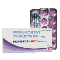 Фото Фебуксостат (Foxstat) :: Азурикс аналог :: таб. 80мг №30