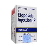 Фото Этопозид 20мг/мл 100мг (Posiact 5мл) концентр. фл. №1