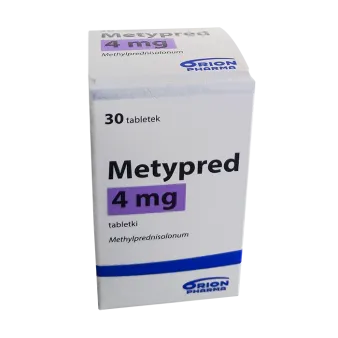 Метипред 4 мг таблетки N30