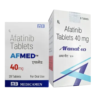 Афатиниб таблетки 40 мг Гиотриф полный аналог :: Afmed, Afanat №28