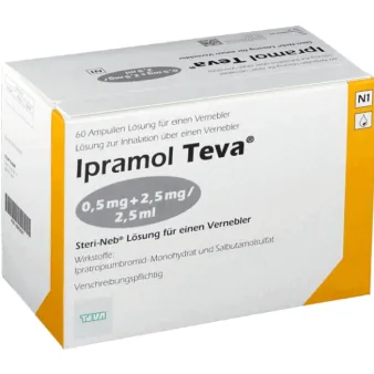 Ипрамол ингаляционный 0,5мг 2,5мг/2,5мл №60